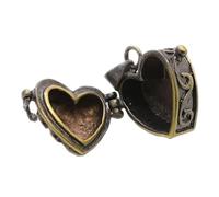 QUILSTM Collier pendentif commémoratif touchant, porte-cendres ouvrable, | pour animaux de compagnie et famille bien-aimés. Pratique à ouvrir, ce bijou commémoratif pour chiens et animaux de