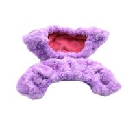 QUILSTM Couvre-Patins en Peluche Douce protégeant Les Lames,Violet,XXL | dommages lorsqu'elles ne sont pas sur la glace. Patins de hockey et patins artistiques anti-crevaison.