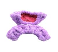 QUILSTM Couvre-Patins en Peluche Douce protégeant Les Lames,Violet,XXXL | dommages lorsqu'elles ne sont pas sur la glace. Patins de hockey et patins artistiques anti-crevaison.
