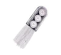 QUILSTM Élégant Épaulette Bijoux Badge Rétro Mode Gland Broche Cérémonies | Diplômés Et Rassemblements De Performance Fêtes De Performance Halloween Remise Des Diplômes Vacances
