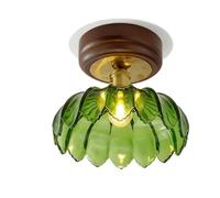 QUILSTM Élégant luminaire vintage de style mid-century, abat-jour rustique | cache-lumière qui rehausse l'esthétique d'une maison moderne