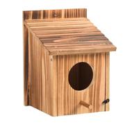 QUILSTM Nichoir en Bois pour merles Bleus, Construction Robuste et Durable pour assurant Un Refuge sûr pour Tous Types d'oiseaux. Nichoir Suspendu pour l'observation des merles