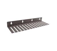 QUILSTM Organisateur de câbles Mural Durable et Compact, conçu pour optimiser l'espace et efficacement pour Tous Types de câbles. Plateau de Rangement, Noir, 14 Dents