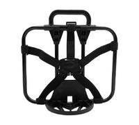 QUILSTM Porte-bagages pliable en alliage d'aluminium, facile à installer, compatible avec Pour tous les vélos cruiser pliants, adaptateur pour porte-bidon