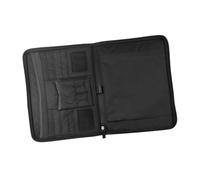 QUILSTM Porte-Documents, Porte-comptes postaux, étui Pratique et léger, | polyvalent pour tous types de documents, porte-documents professionnel avec fermeture éclair et bloc-notes.
