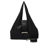 QUILSTM Sac fourre-tout pliable se déplie en quelques secondes Cuir brossé Or Détail de décoration en cuir et tissu Mini sacs extensibles avec porte-clés