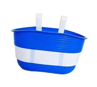 QUILSTM Sacoche de Porte-Bagages pour vélo, Construction Durable, pour des balades à vélo agréables, Fixation Facile. Panier pour Enfant en Plastique, Bleu, 20.5 x 12 x 12.5 cm
