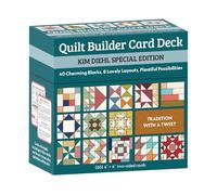 Quilt Builder Card Deck - Kim Diehl Special Edition: 40 Charming Blocks, 8 Lovely Layouts, Plentiful Possibilities