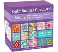 Quilt Builder Card Deck Set: 40 New Blocks, 8 New Layouts, Unlimited Possibilities (2)