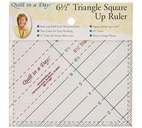 Quilt In A Day Courtepointe en Un Jour 6 1/2 X 6 1/2 "carré Triangle Règle Jusqu'
