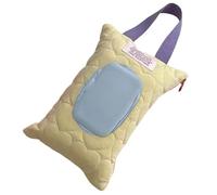 Quilted Diaper Wipe Holder, Travel Dispenser Pouch Bag, 8x5 Inches Double-Layer Wipe Storage with Closure, Durable Fabric Organizer, Bag with Compact Design, Accessory for Stroller Car