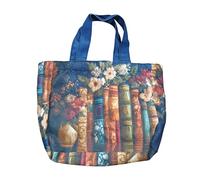 Quilted Tote Bag - Book Stitched Fabric Purse, Shoulder Bag For Women | Soft Padded Carryall Handbag, Vintage Inspired Shoulder Shopper, Lightweight Daily Accessory, Quilted Tote For Students