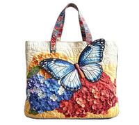 Quilted Tote Bags for Women, Large Capacity Multi-size Handle Handbag (004)