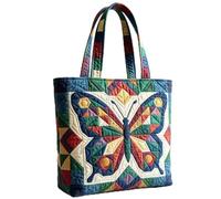 Quilted Tote Bags for Women, Large Capacity Multi-size Handle Handbag (018)