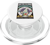 Quilter Dilemme Certifié Fabric Addict GNOME Funny Quilting PopSockets PopGrip pour MagSafe