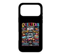 Quilters à Courtepointe coupés au Point Hope avec Grace Sew Share Coque pour iPhone 17 Pro Max