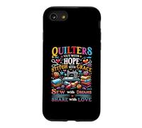 Quilters à Courtepointe coupés au Point Hope avec Grace Sew Share Coque pour iPhone SE (2020) / 7/8