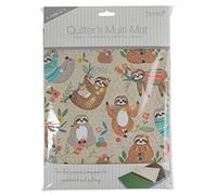 QUILTERS M/MAT SLOTH - Quilters Multi-Mat: A4 (30 x 24cm): Sloth - Trimits