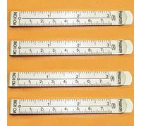 quilting Fournitures Lot de 4 pinces en acier inoxydable Hemming 7,6 cm Mesure Règle Couture Clips pour Wonder Clips, Épinglage et marquage à coudre projet