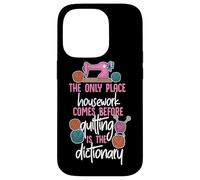 Quilting Housework Design Pour Quilter Et Couture Coque pour iPhone 14 Pro