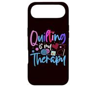 Quilting is My Therapy Funny Quilting Women Girls Quilter Coque pour iPhone Air