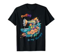 Quilting Is My Therapy, matelassage drôle couture, fête des mères T-Shirt