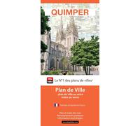 Quimper, Finistère - Plan de ville | Blay Foldex