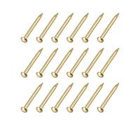 Quincaillerie clous en acier, petits clous, quincaillerie en laiton - pour le travail du bois domestique, ton laiton (ton laiton, 1,5 x 15 mm)