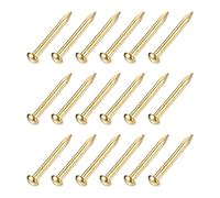 Quincaillerie clous en acier, petits clous, quincaillerie en laiton - pour le travail du bois domestique, ton laiton (ton laiton, 2 x 25 mm)