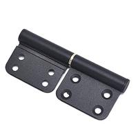 Quincaillerie de charnière de porte, charnières bout à bout, charnière de porte 2 pièces en acier inoxydable armoire armoire charnière porte roulement boîte de distribution porte d'armoire boîte indus