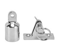 Quincaillerie De Dessus Bimini, Pièces De Dessus Bimini, Raccords De Montage De Dessus Bimini 316 Acier Inoxydable Pont Charnière Tuyau Oeil Embout Matériel 22mm