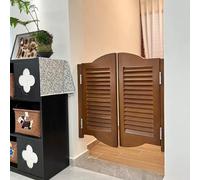 Quincaillerie de portes de café à persiennes robuste, facile à installer, portes de café à double balançoire, for la décoration de du bar de porte(31.5x35.4 IN/80.0x90.0 cm)