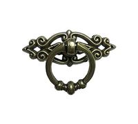 Quincaillerie de traction à anneau chute Vintage, for tiroir, armoire, avec vis, 2 12 pièces(5pcs)