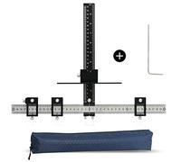 Quincaillerie Gabarit Localisateur de poinçons Guide de perçage Gabarit de perçage du bois Cheville Scie cloche Système maître pour assembler les poignées