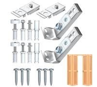 Quincaillerie pour porte pliante - de pièces de rechange, ensemble de pivots de porte, kits de réparation de charnière coulissante, pièces de quincaillerie supérieure et inférieure | de quinca