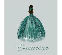 Quinceanera Guest Book With Green Dress (Hardback)