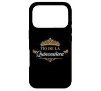 Quinceanera TIO Mexican Party Oncle Papa Crown Coing 15 UNC Coque pour iPhone 17 Pro