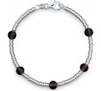 QUINN - Bracelet - Femmes - Argent 925 - Pierre précieuse - Quartz fumé - 28169032