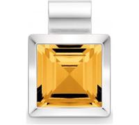 QUINN - Pendentif - Dames - Couleurs - Argent 925 - Pierre précieuse - Citrine - 24810911