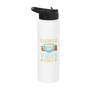 Quinoa Vibes Only Quinoa Stainless Steel Insulated Water Bottle