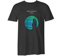Quinones John Martyn Solid Air Short Sleeve Regular Tees Men's T ShirtL Black Manches Courtes(XX-Large)