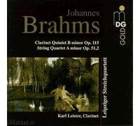 Quint. Pour Clarinette, Quat. À Cordes Op. 51 Leister, Clarinette