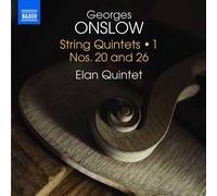 Georges Onslow – Quintettes Volume 1 : Quintette n°20 Op.45 & n°26 Op.67 – CD – NAXOS