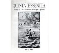 Quinta Essentia - Zeitschrift für Alchemie, Astrologie, Qabalah. 2. Jahrgang, Heft 4 1977.