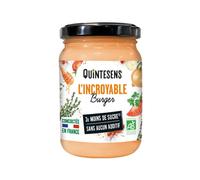 QUINTESENS-Sauce L'incroyable burger bio Quintesens - 180 g