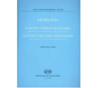 Quintet For Three Performers For Clarinet (Sib) / Recueil