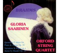 Brahms, J. - Quintet Piano-Strings/Variations & Fugue
