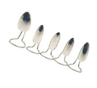 Quintet of Modern Covers Nails Rings Sleek Metallic Finger Decorations For Contemporary Styles and Theatrical Hand Accents Sophisticated Alloy Finger Accessories