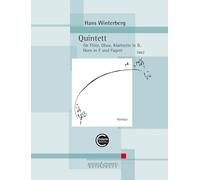 Quintett: für Flöte, Oboe, Klarinette in B, Horn in F und Fagott. flute, oboe, clarinet in Bb, horn in F and bassoon. Partition.