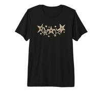 Quintette céleste Star Cluster Y2K, Art Spatial des années 90 T-Shirt Haut de Gamme